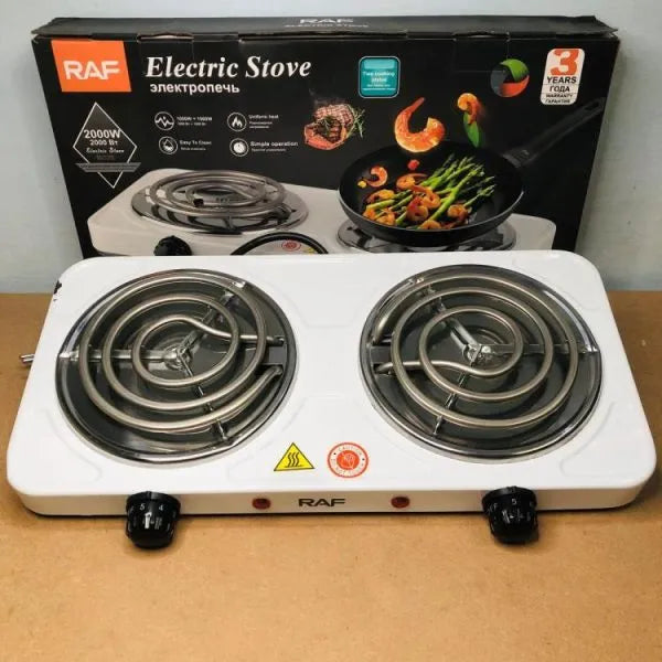Electric Stove – RAF Double Burner Cooker